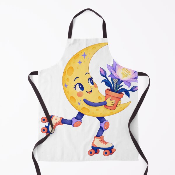 Item preview, Night Garden Skate Moon designed and sold by Digipeel.