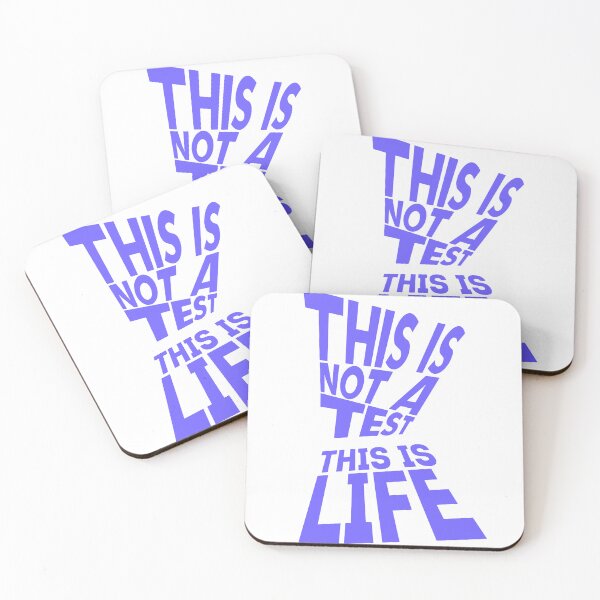 Item preview, This Is Not a Test, This Is Life designed and sold by andry01.
