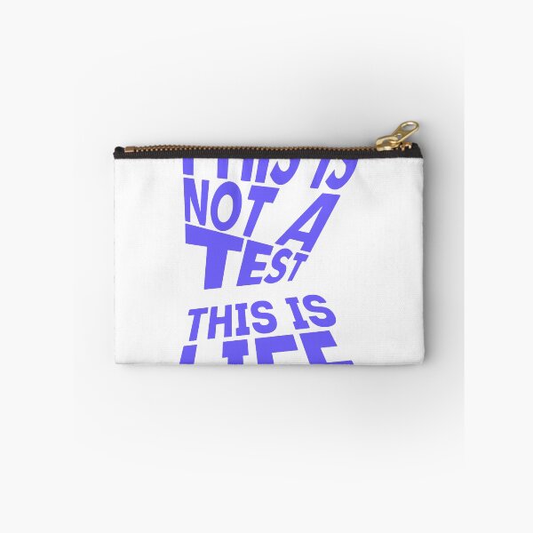 Item preview, This Is Not a Test, This Is Life designed and sold by andry01.