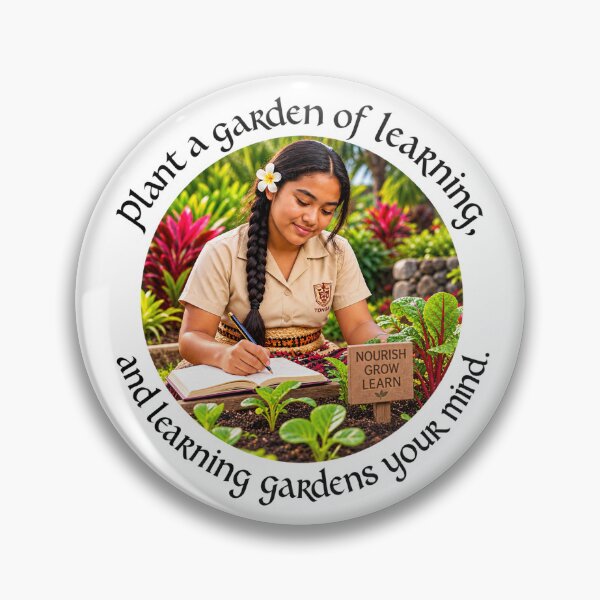 Item preview, Polynesian Education Proverb - Plant a garden of learning | Pacific Art designed and sold by ShakaLife.org.