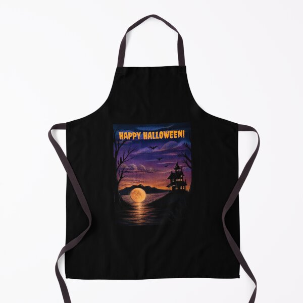 Item preview, Happy Halloween: Blue designed and sold by ExpressiveHorizonsArt.
