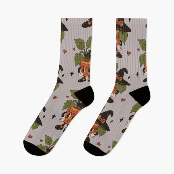 Item preview, Kawaii Witch Plant Halloween Sticker designed and sold by tviyluv.
