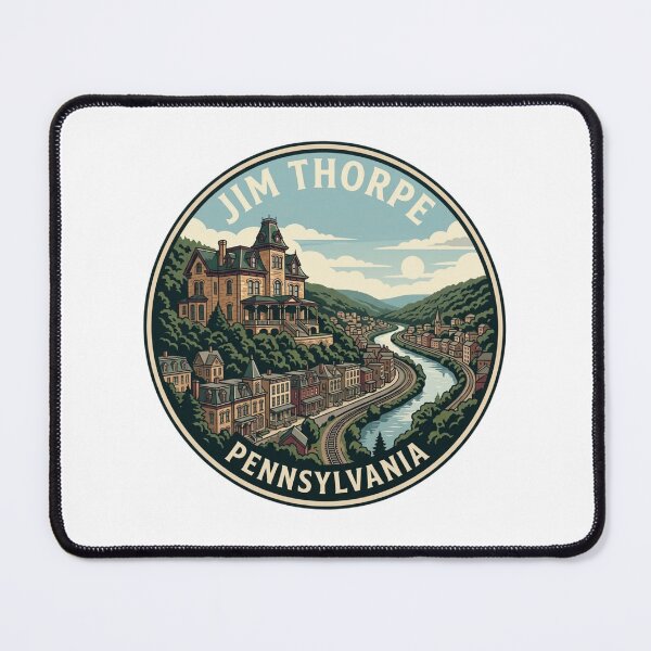 Item preview, Jim Thorpe Pennsylvania: Vintage Travel designed and sold by CircinusStore.