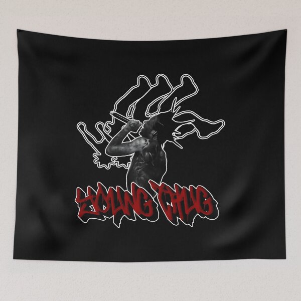 Item preview, Young Thug Hip Hop Rap Black designed and sold by Riissee.