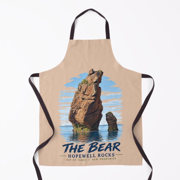 Item preview, The Bear, Hopewell Rocks, New Brunswick, Canada designed and sold by Wear It Anyway Designs.