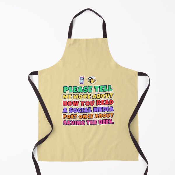 Item preview, Tell Me About That Save the Bees Post – Sarcastic Beekeeper designed and sold by TribeGlyph.