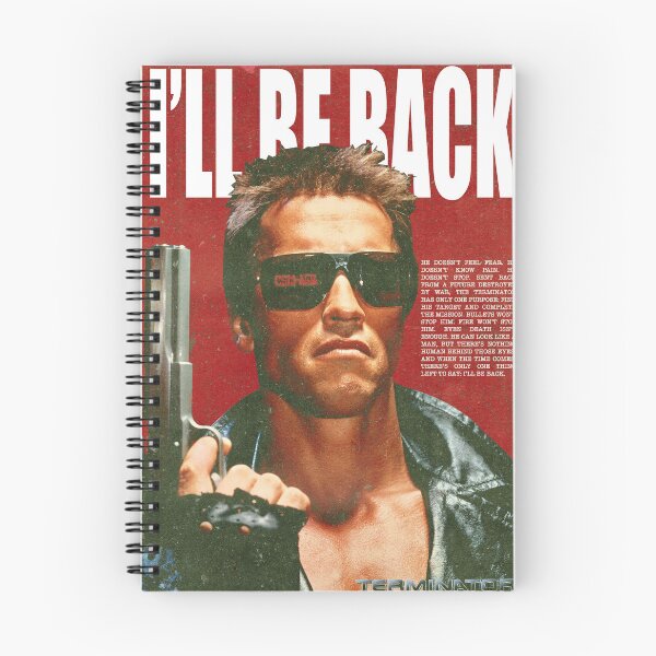 Item preview, Volveré - Póster de Terminator designed and sold by diarioblaugrana.