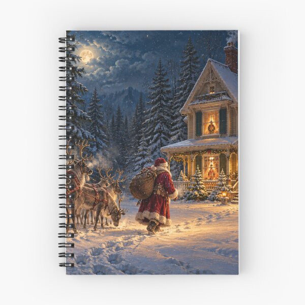 Item preview, Santa Christmas Eve Victorian Winter Wonderland designed and sold by GSizzle1.