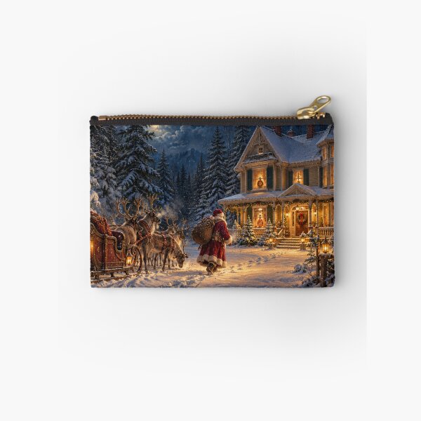 Item preview, Santa Christmas Eve Victorian Winter Wonderland designed and sold by GSizzle1.