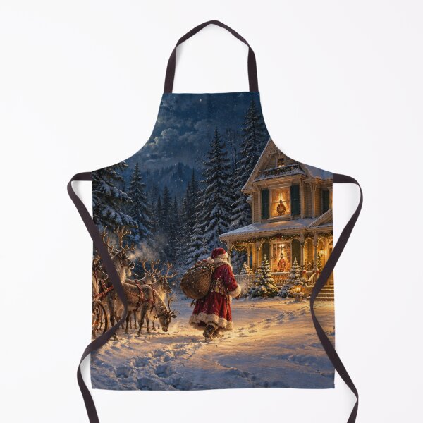 Item preview, Santa Christmas Eve Victorian Winter Wonderland designed and sold by GSizzle1.