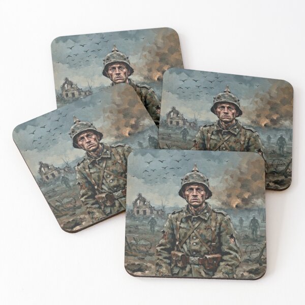 Item preview, All Quiet on the Western Front Fine Art Tribute designed and sold by Art's Diner.