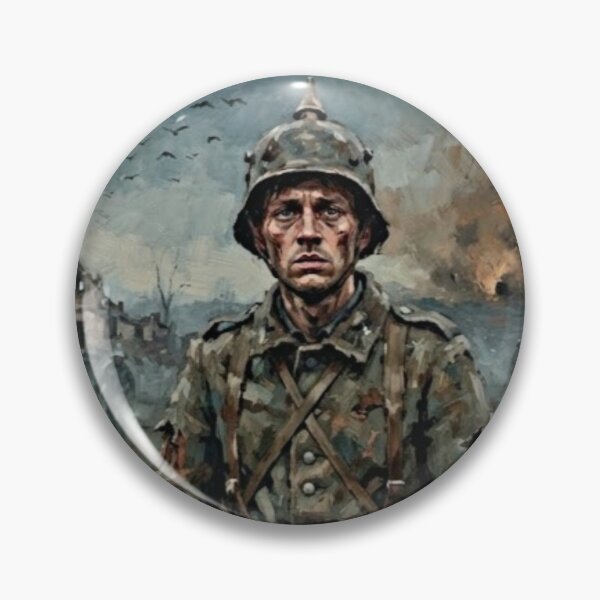 Item preview, All Quiet on the Western Front Fine Art Tribute designed and sold by Art's Diner.
