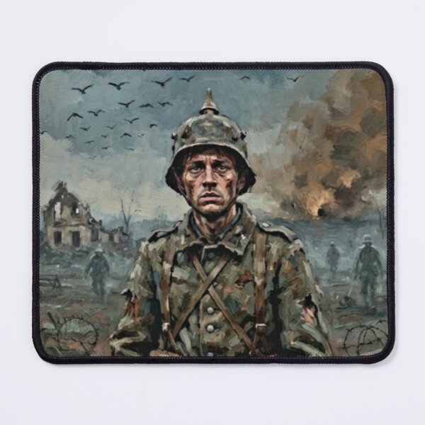Item preview, All Quiet on the Western Front Fine Art Tribute designed and sold by Art's Diner.