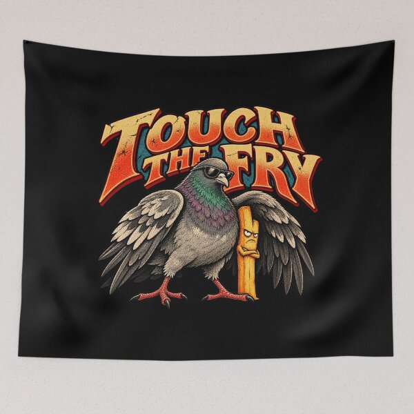 Item preview, Touch the Fry Pigeon designed and sold by Pandaburba.