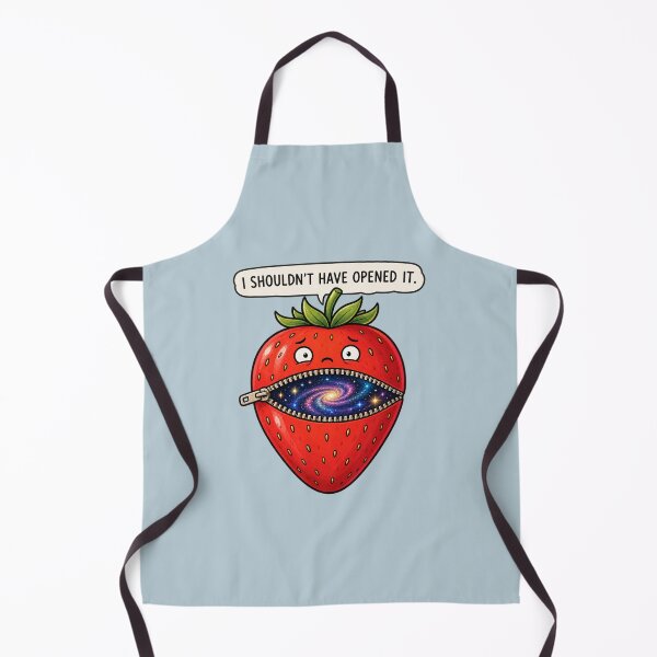Artikelvorschau, I Shouldn't Have Opened It | Surreal Strawberry Galaxy Design entworfen und verkauft von MrDev.