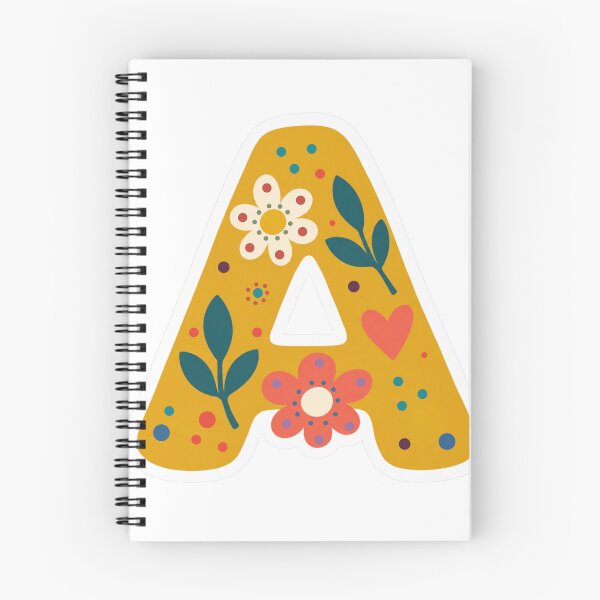 Item preview, Floral Letter A – Inspirivity Monogram Sticker designed and sold by Inspirivity.