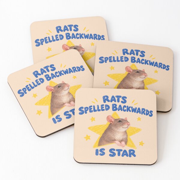 Item preview, Rats Spelled Backwards Is Star designed and sold by Furflix.