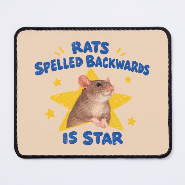 Item preview, Rats Spelled Backwards Is Star designed and sold by Furflix.
