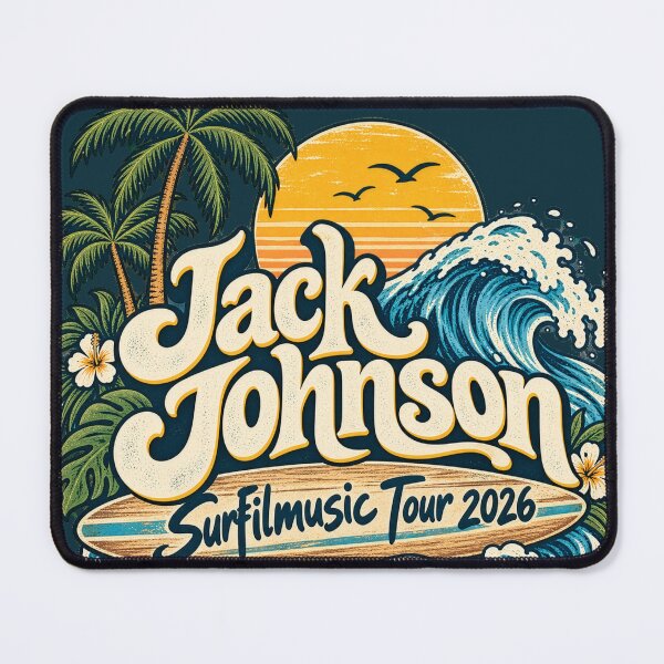 Item preview, Jack Johnson Surfilmusic Tour 2026 designed and sold by AndyGordon125.