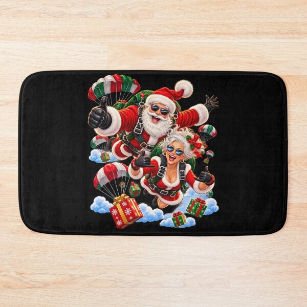 Item preview, Santa & Mrs. Claus: Christmas Freefall designed and sold by signshirtz.