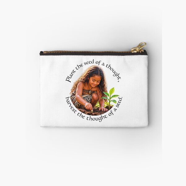 Item preview, Polynesian Wisdom Proverb - Plant the seed of a thought | Pacific Art designed and sold by ShakaLife.org.