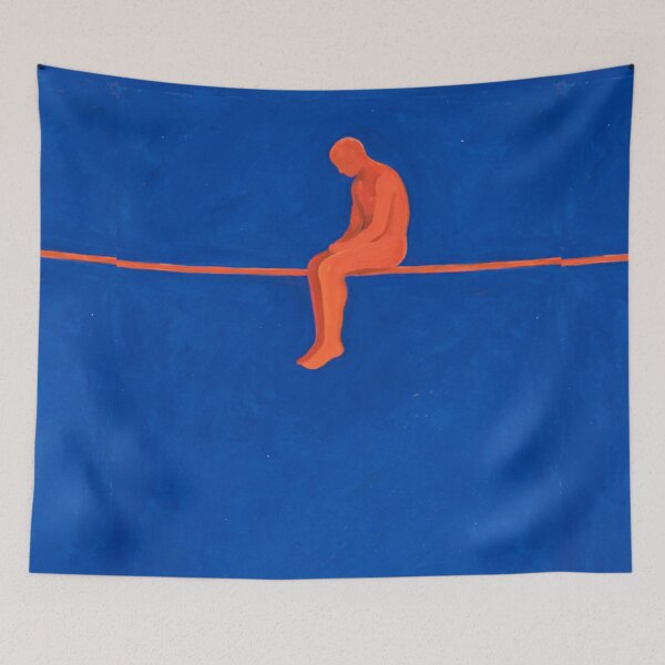 Item preview, "High Line" - Minimalist Silhouette Art Print designed and sold by Moodzu.