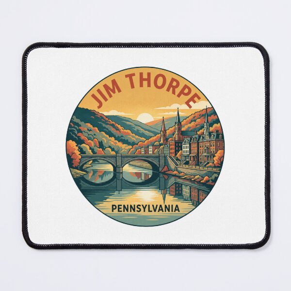Item preview, Jim Thorpe Pennsylvania: Autumn River Town designed and sold by CircinusStore.