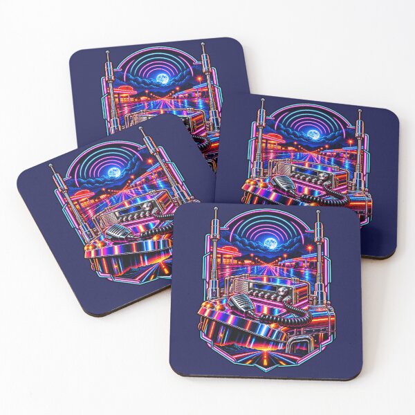 Item preview, Neon Moon Trucker & CB Radio designed and sold by NomadForge.