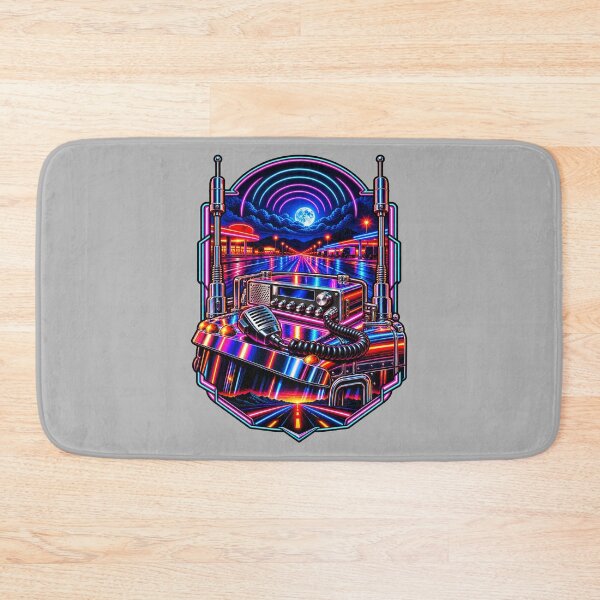 Item preview, Neon Moon Trucker & CB Radio designed and sold by NomadForge.