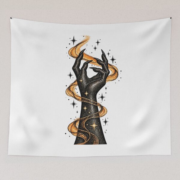 Item preview, Gothic Witch Sublimation, Celestial Magic Clipart, Spooky Season designed and sold by River Silva.