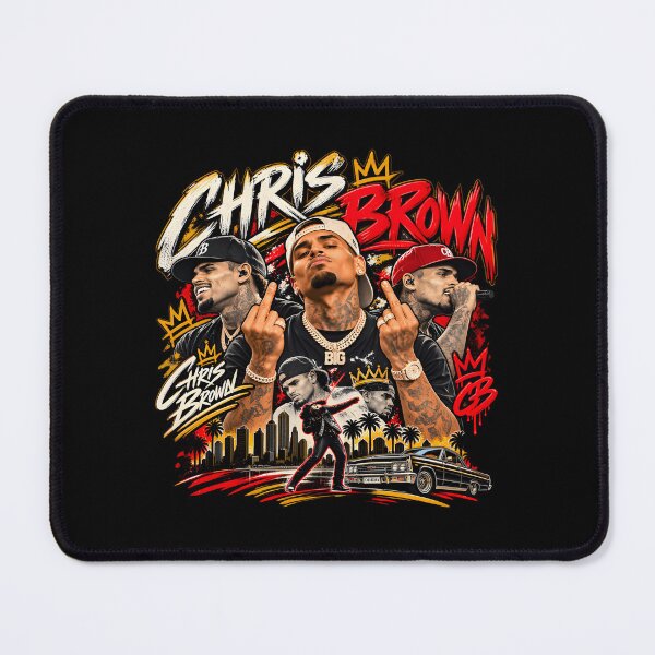 Item preview, Chris Brown Flipping The Bird designed and sold by Riissee.