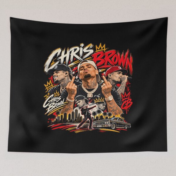 Item preview, Chris Brown Flipping The Bird designed and sold by Riissee.