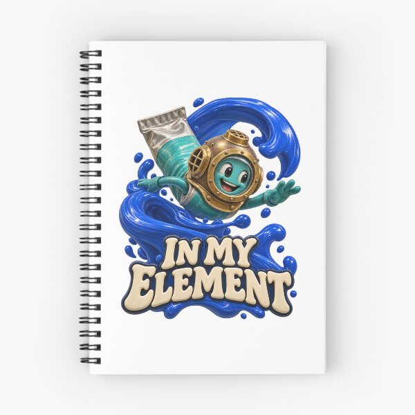 Item preview, In My Element Paint Tube Diver designed and sold by TrendTribeTP.