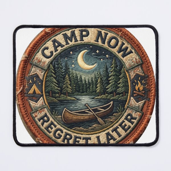 Item preview, Camp Now Regret Later designed and sold by FitEnvy.