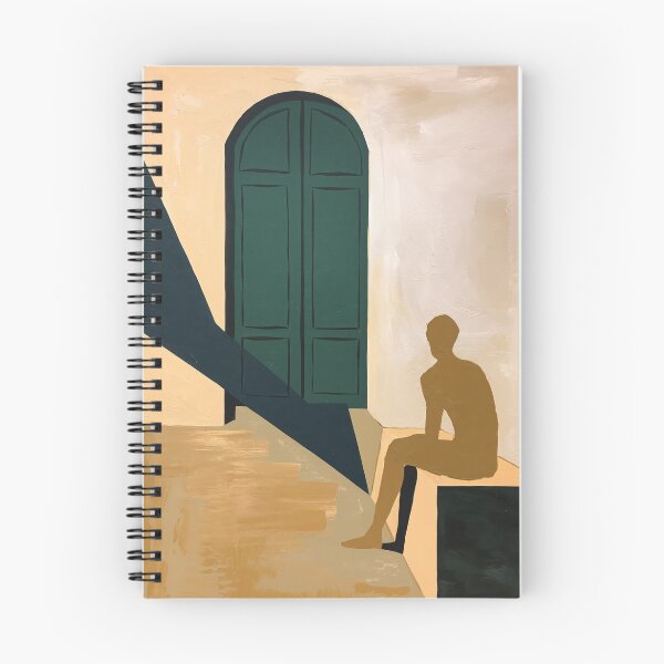 Item preview, Minimalist Seated Silhouette Art Print designed and sold by Moodzu.