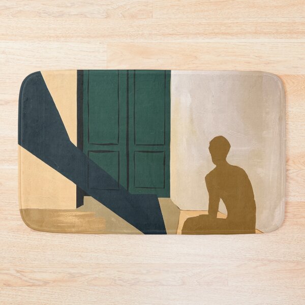 Item preview, Minimalist Seated Silhouette Art Print designed and sold by Moodzu.