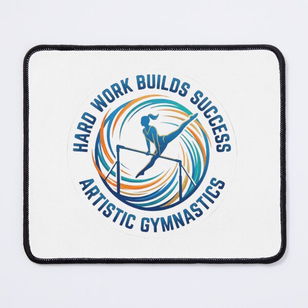 Item preview, T-shirt Hard Work Builds Succes Artistic Gymnastics designed and sold by FlipGymnastics.