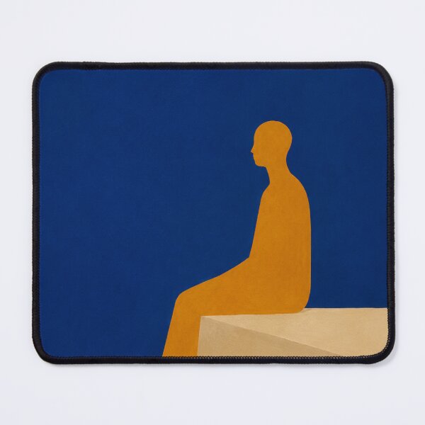 Item preview, Taking a Moment –  Minimalist Figure Art designed and sold by Moodzu.