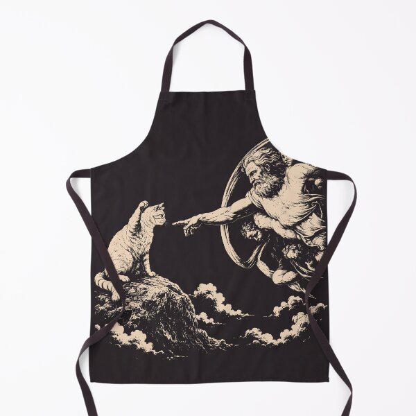 Item preview, The Creation of Adam Cat Parody designed and sold by FaizArtShop.
