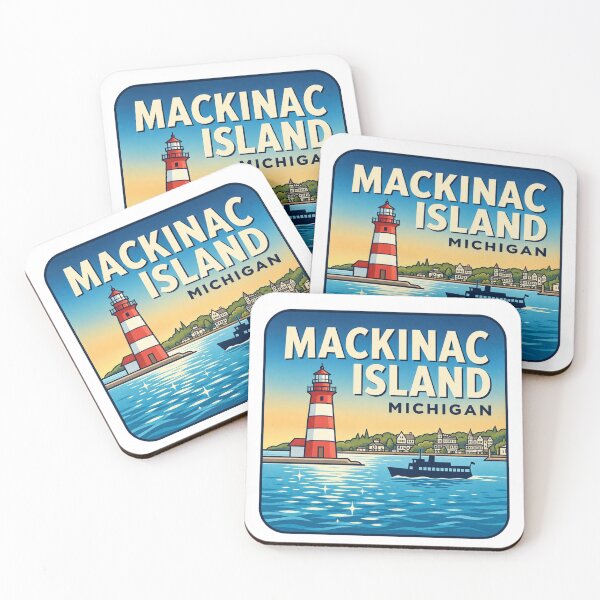Item preview, Mackinac Island Michigan: Lighthouse designed and sold by CircinusStore.
