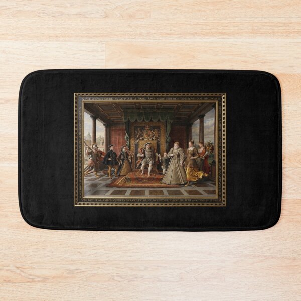 Item preview, Henry VIII King of England and his family Elizabeth I and others 3D render version designed and sold by Vintage Designs +.
