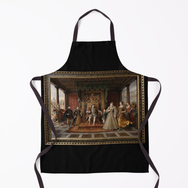 Item preview, Henry VIII King of England and his family Elizabeth I and others 3D render version designed and sold by Vintage Designs +.