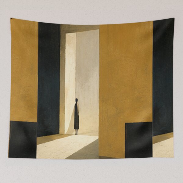 Item preview, Before the Day Begins – Contemporary Figurative Silhouette designed and sold by Moodzu.