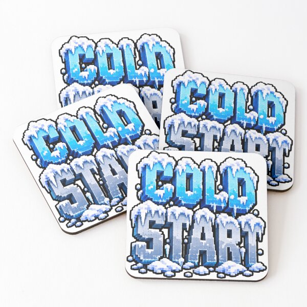 Item preview, Cold Start – Frozen Winter Typography designed and sold by Ania & Maxiu.