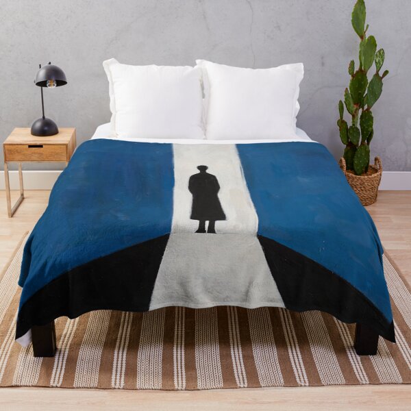 Artikelvorschau, Threshold Mornings – Moderne blaue figurative Kunst entworfen und verkauft von Moodzu.