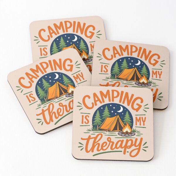 Item preview, Camping Is My Therapy designed and sold by Wear It Anyway Designs.