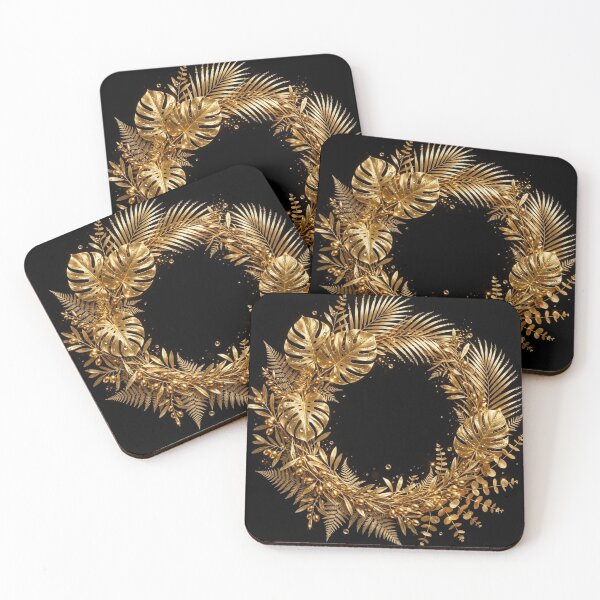 Item preview, Golden Botanical Wreath  designed and sold by Phitwhim.