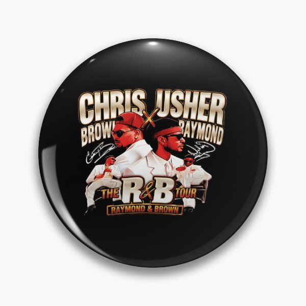 Item preview, Chris Brown And Usher Raymond And Brown The R&B Tour 2026 designed and sold by Riissee.