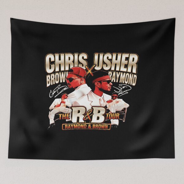 Item preview, Chris Brown And Usher Raymond And Brown The R&B Tour 2026 designed and sold by Riissee.