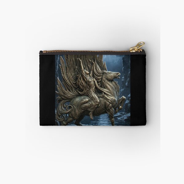 Item preview, Brünnhilde on Grane leaps onto the funeral pyre of Siegfried. Illustration for Siegfried and The Twilight of the Gods by Arthur Rackham 3D version designed and sold by Vintage Designs +.